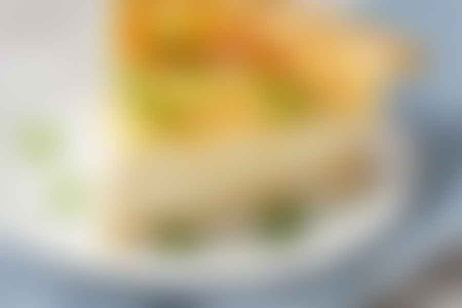 quiche in oven