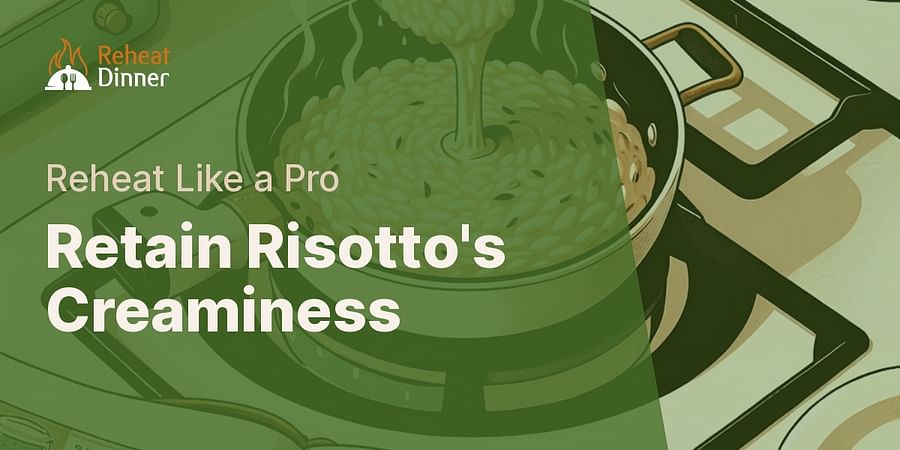 Retain Risotto's Creaminess - Reheat Like a Pro
