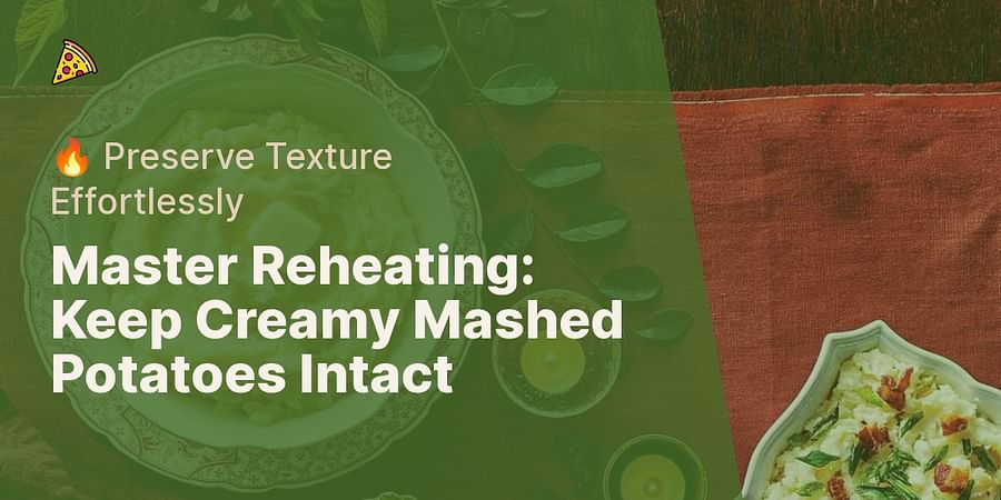 Master Reheating: Keep Creamy Mashed Potatoes Intact - 🔥 Preserve Texture Effortlessly
